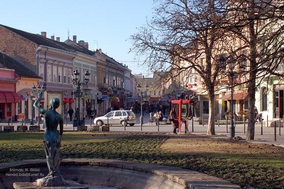 Novi Sad - Dunavski park i Dunavska ulica